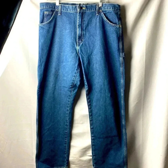 DICKIES GENUINE MENS SIZE 38 x 32 CARPENTER  PANTS GOOD CLEAN CONDITION - Picture 1 of 13